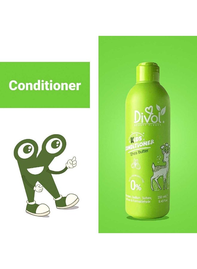 Divol Kids Conditioner Shea Butter 250 Ml - Image 2