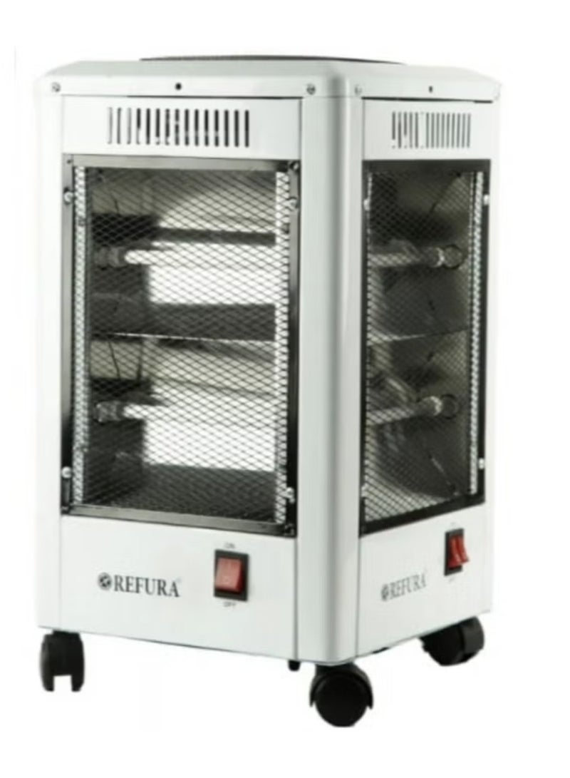 REFURA Electric Heater 5 Sided Shape with a Modern Design and Fast Heating And Auto Shut-Off Technology 2000 Watt - Image 3