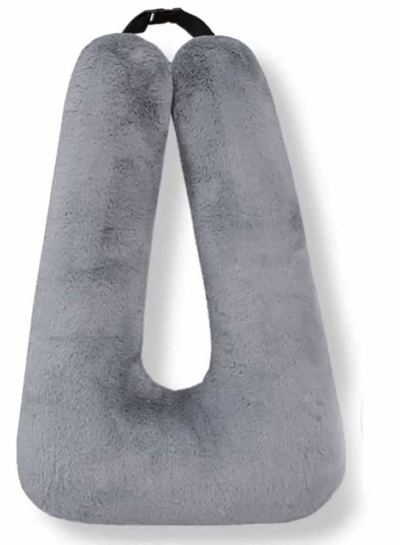 واي آند دي Car Travel Pillow Neck for Airplane Preium PP Cotton U Cushion Comfortable & Breathable Cover Long-Distance of Adult Children Kids - Image 1