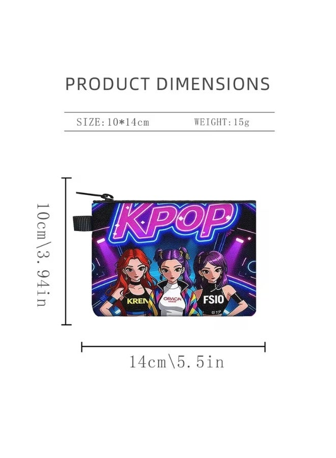 KPOP HUNTRIX Bundle Set –100 PCS KPOP STICKER+ TWO SPIRAL MINI NOTE BOOK + Free KPOP MINI Case | MIRA, RUMI, ZOEY Anime Idol Collectible Pack | K-Pop Merch Gift for Girls, Teens & Fans,Kids - Image 4