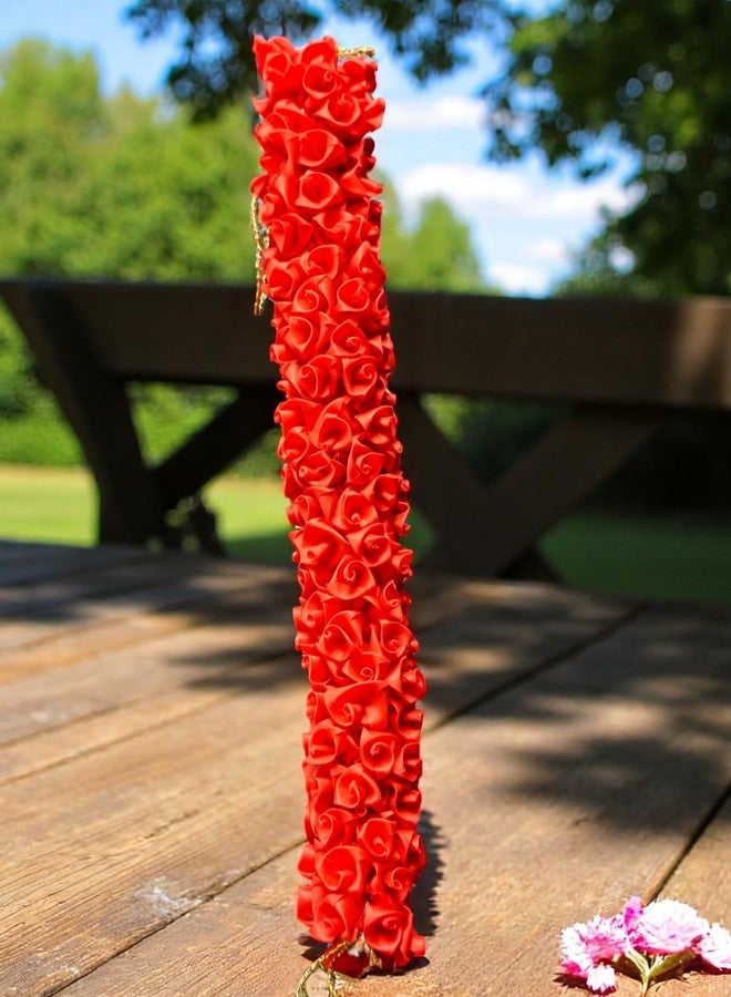 Chanderkash1PC Artificial Mogra Gajra for Hair Bun - Traditional Jasmine Gajra Scrunchie - Elegant Floral Hair Accessory for Women & Girls - Ideal for Weddings, Festive - Image 1