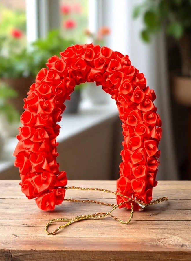 Chanderkash1PC Artificial Mogra Gajra for Hair Bun - Traditional Jasmine Gajra Scrunchie - Elegant Floral Hair Accessory for Women & Girls - Ideal for Weddings, Festive - Image 3