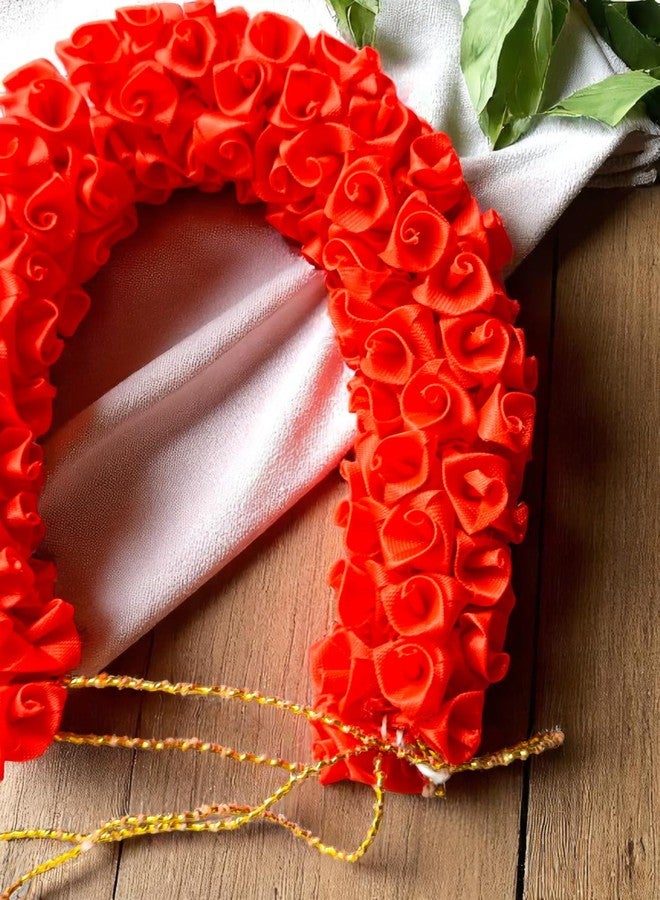 Chanderkash1PC Artificial Mogra Gajra for Hair Bun - Traditional Jasmine Gajra Scrunchie - Elegant Floral Hair Accessory for Women & Girls - Ideal for Weddings, Festive - Image 5