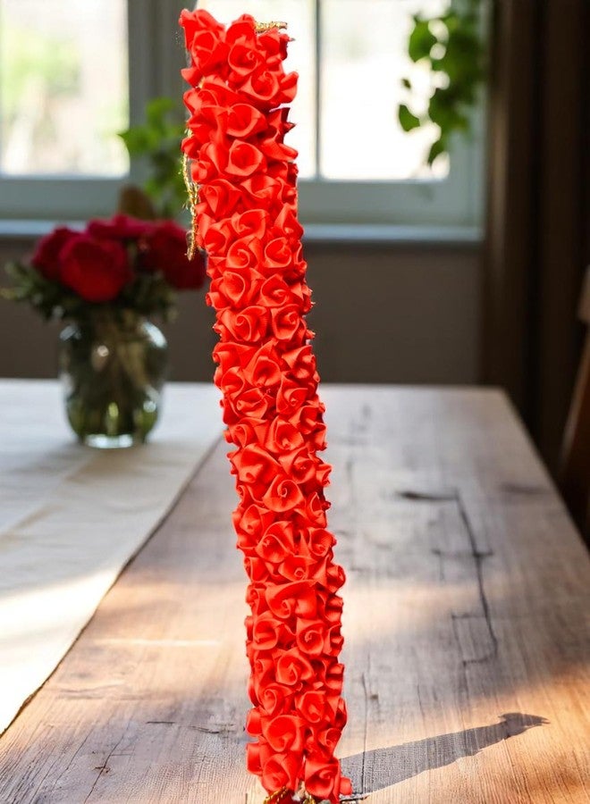 Chanderkash1PC Artificial Mogra Gajra for Hair Bun - Traditional Jasmine Gajra Scrunchie - Elegant Floral Hair Accessory for Women & Girls - Ideal for Weddings, Festive - Image 2