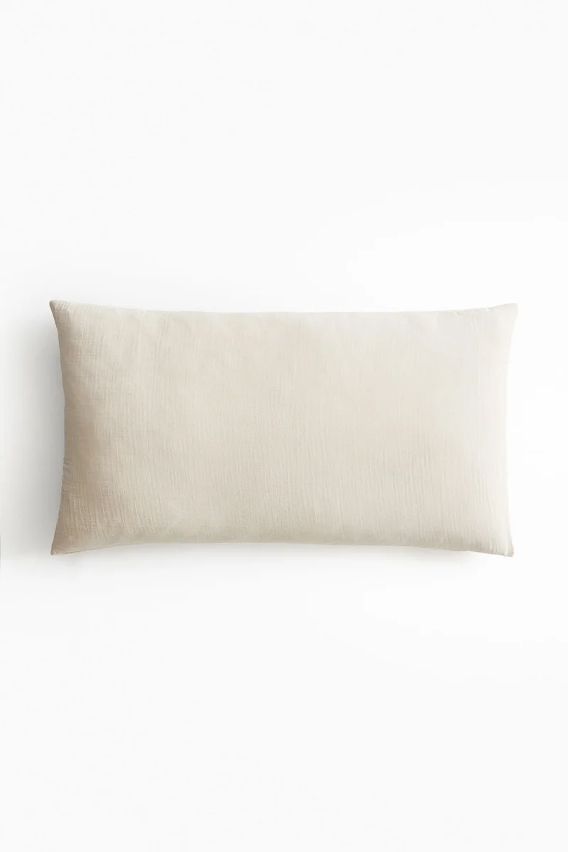 H&M Cotton muslin pillowcase
