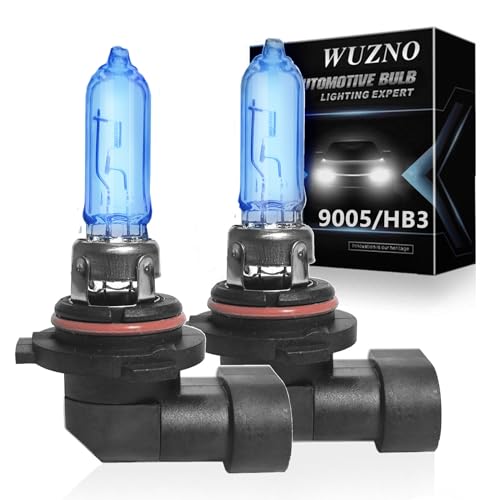 Wuzno 2 Pack 9005 Halogen Headlight Bulb 12V 60W HB3 White 5000k Auto Car Low High Beam Light Bulbs Headlamp Super Bright… - Image 1