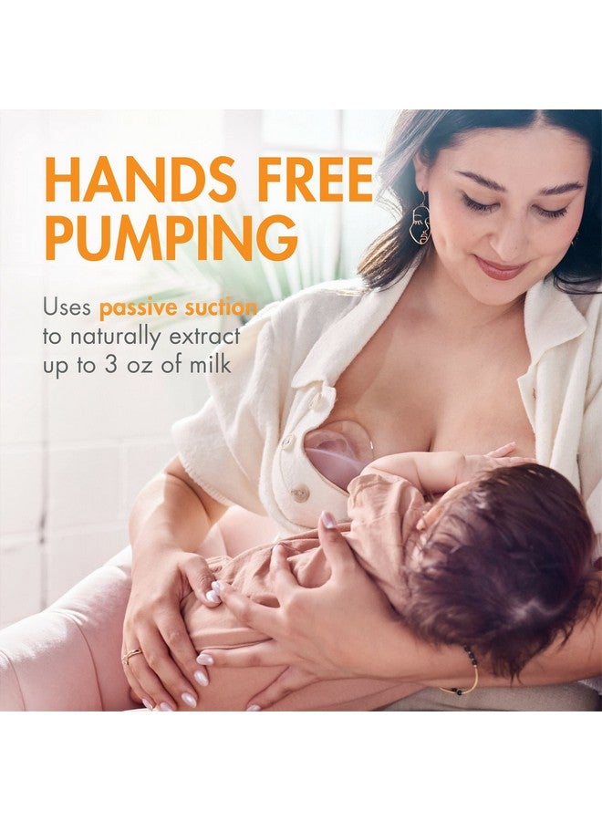 بون مضخة ثدي يدوية من السيليكون من Boon TROVE مع حقيبة سفر - مضخة ثدي بدون استخدام اليدين - وعاء تجميع حليب الثدي السلبي للمواليد الجدد - أساسيات الرضاعة الطبيعية - قطعتان شفافتان B11531 - Image 3