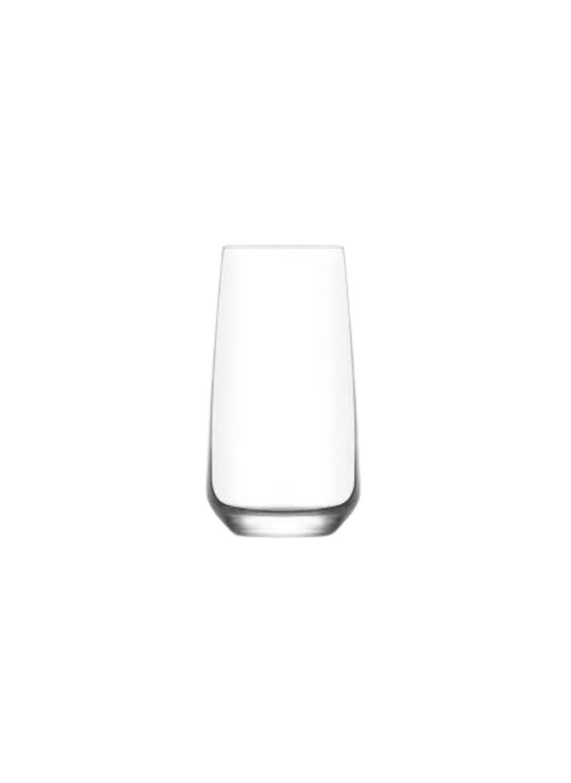 LAV Lav Lal Juice Glass Set of 6Pcs 480ml-Turkey Made  - Image 2