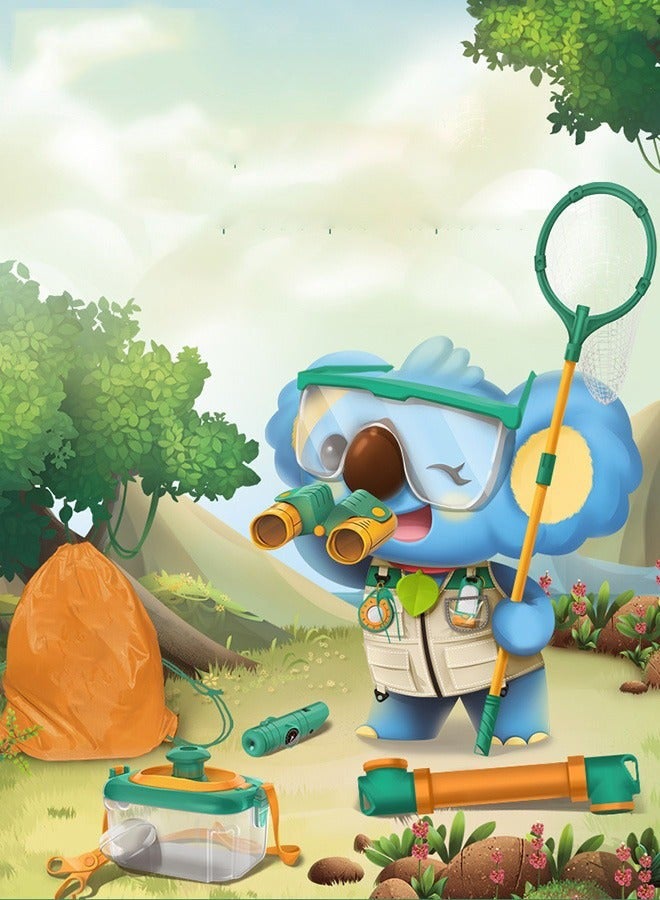 DURKU Outdoor Explorer Kit for Kids - Bug Catching and Nature Adventure Set with erfly Net, Binoculars, Hat, Vest, Whistle, Exploration Toys, Camping Gear and Educational Toys for Kids - Image 2