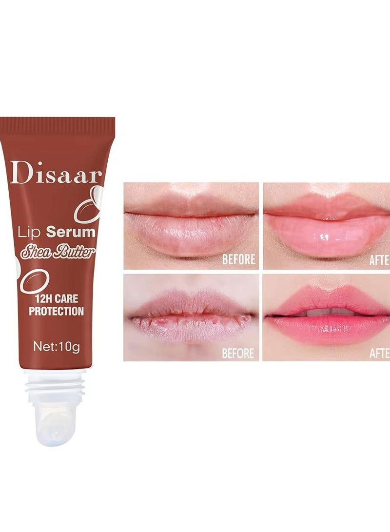 ديسار بلسم سيروم شفاه زبدة الشيا الطبيعية المرطب طويل الأمد واقي الشمس المحتوي على فيتامين سي للتفتيح والتبييض ومقاومة التشقق 10 جرام