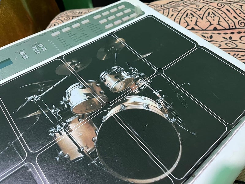 RHYTHM PRO (طبول صوتية) جلد أوكتاباد ذاتي اللصق متوافق مع رولاند SPD-20/11/20X/20PRO/30.… (رولاند SPD-20Pro) - Image 4