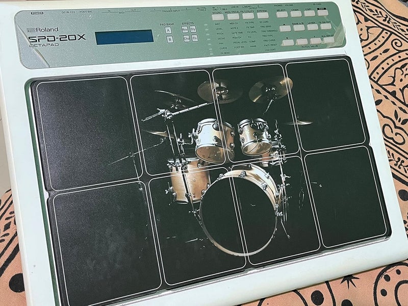RHYTHM PRO (طبول صوتية) جلد أوكتاباد ذاتي اللصق متوافق مع رولاند SPD-20/11/20X/20PRO/30.… (رولاند SPD-20Pro) - Image 5