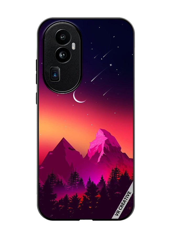 VR CREATIVE Protective Case Cover For Oppo Reno 10 Pro Plus Moon Night Design Multicolour - Image 1