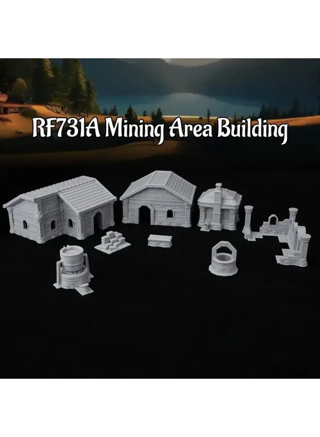 مجموعة تضاريس مصغرة نمطية آر بي جي آر إف 731B ماين للألعاب الإستراتيجية على الطاولة وألعاب دن آند دراغون - Image 5