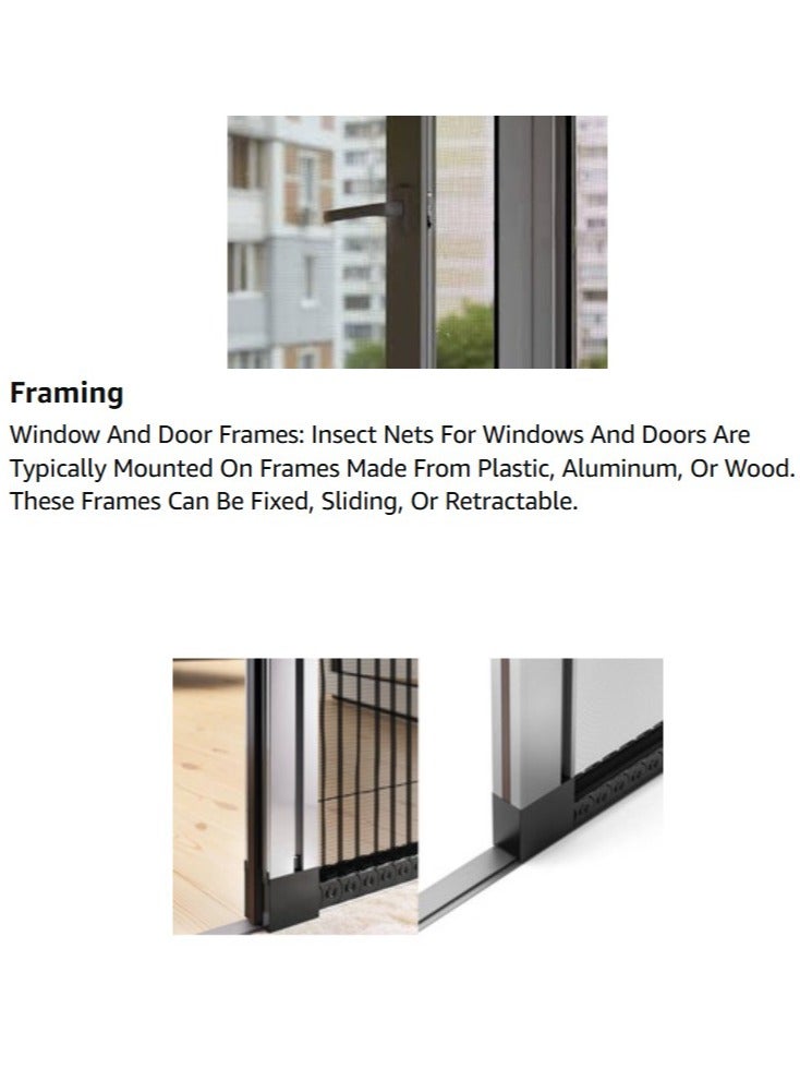 عباسلي شاشة حماية شبكة الحشرات المتطايرة لنافذة البعوض وحماية الباب - Image 5
