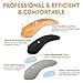 RooRuns Arch Support Insoles for WomenMen 34 Plantar Fasciitis Insoles High Arch Supports Shoe Insoles for Flat Feet OverPronation Foot Pain Relief Orthotics Heel Cushion Inserts for Running Walking L - Image 4