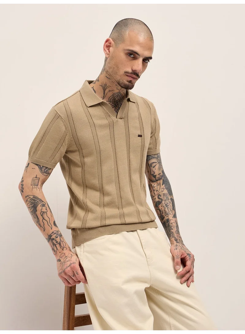THE BEAR HOUSE Men’s Polo T-Shirt – Soft, Breathable Cotton, Classic Fit for All-Day Comfort, Stylish Casual Shirt for Summer, Everyday Wear & Outdoor Activities