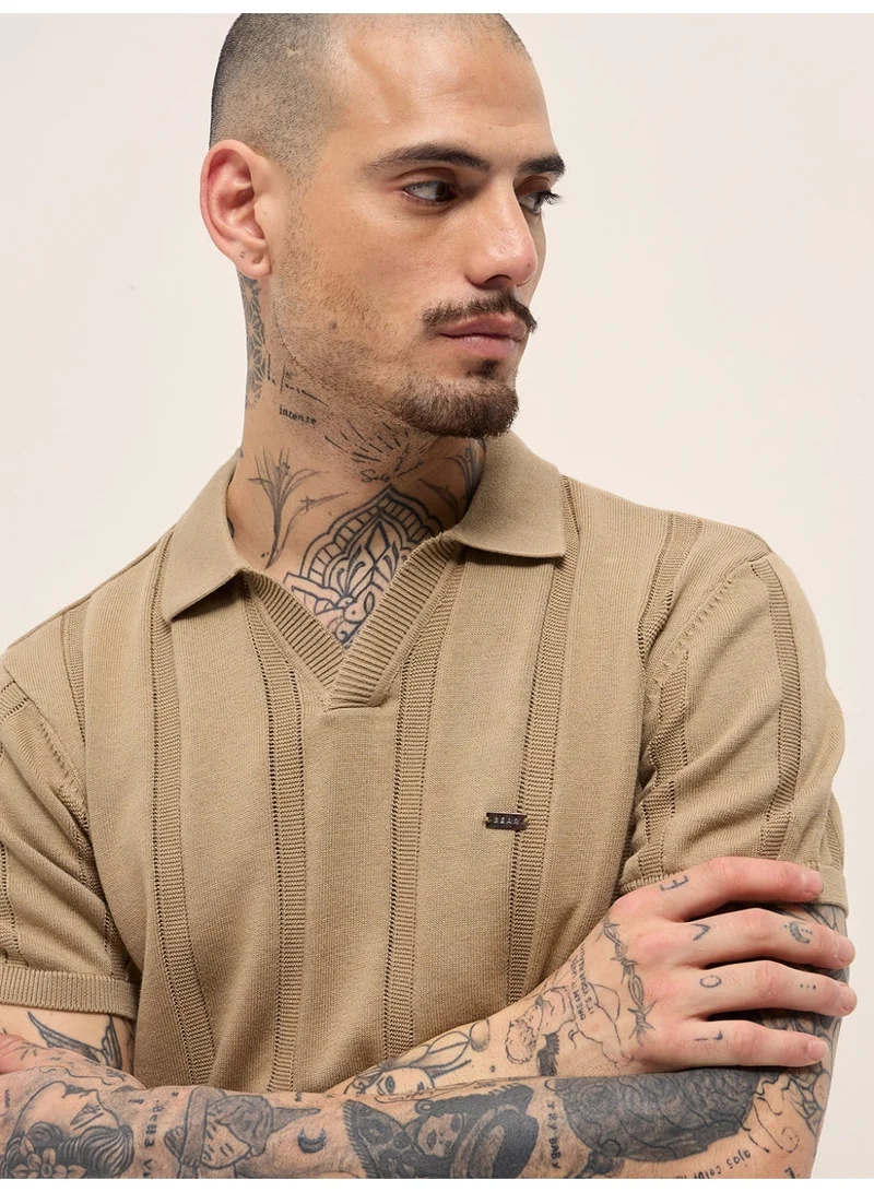THE BEAR HOUSE Men’s Polo T-Shirt – Soft, Breathable Cotton, Classic Fit for All-Day Comfort, Stylish Casual Shirt for Summer, Everyday Wear & Outdoor Activities