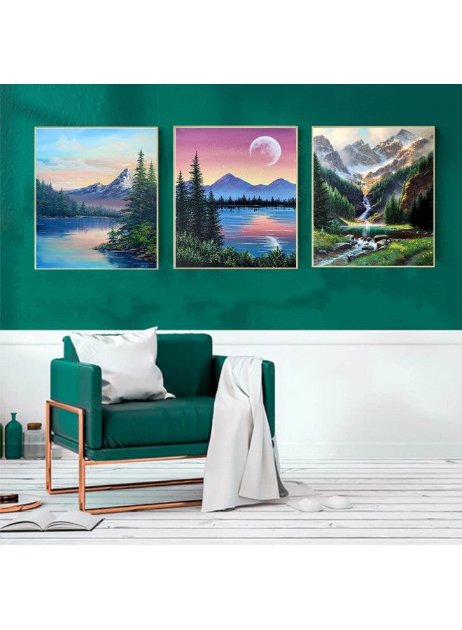 DOTZSO Painting Pack of 6 Adult Diamond Painting for Adults 5D Diamond Painting Kit, DIY Full Diamond Art kit with Diamond Painting Crystal Art and Craft for Beginners 12x16 inches (Landscape) - Image 1