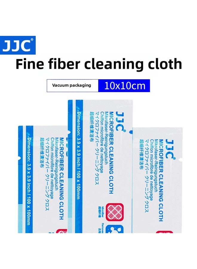 JJC Vacuum Dust-free Camera Lens Cloth Microfiber Cleaning Cloth Mobile Phone Computer Screen Glasses Wiping Cloth-Color:22 Sheets/box  - Image 1