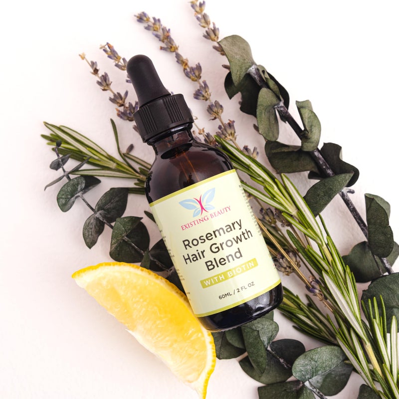 Existing Beauty Rosemary Oil for Hair Growth - Biotin & Natural Blend by Existing Beauty - Stimulates Scalp, Nourishes Roots, Promotes Thicker, Fuller Hair for Women & Men - 2.02 fl oz by Existing Beauty - Image 5