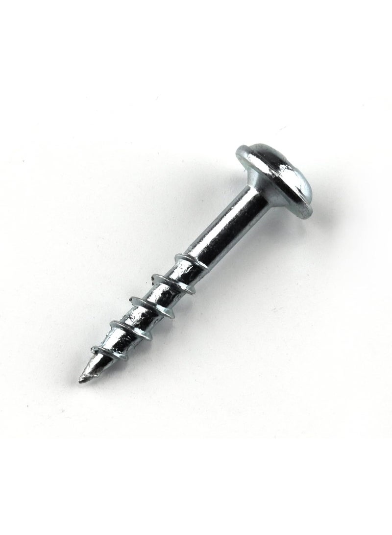 Kreg Kreg SML-C125-500 Zinc Pocket-Hole Screws, 1 1/4 Inch #8 Coarse Thread, Maxi-Loc Head (500 Count)  - Image 4
