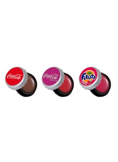 Lip Smacker Coca Cola Collection Lip Balm Made For Kids Coke Bottle Caps Trio  - Image 3
