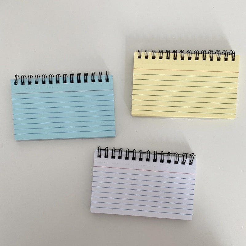 Minimalist Notebook 15x10cm Tear-Off Pages - Coil Binding Sticky Pad for School Office On-the-Go Use - Image 5