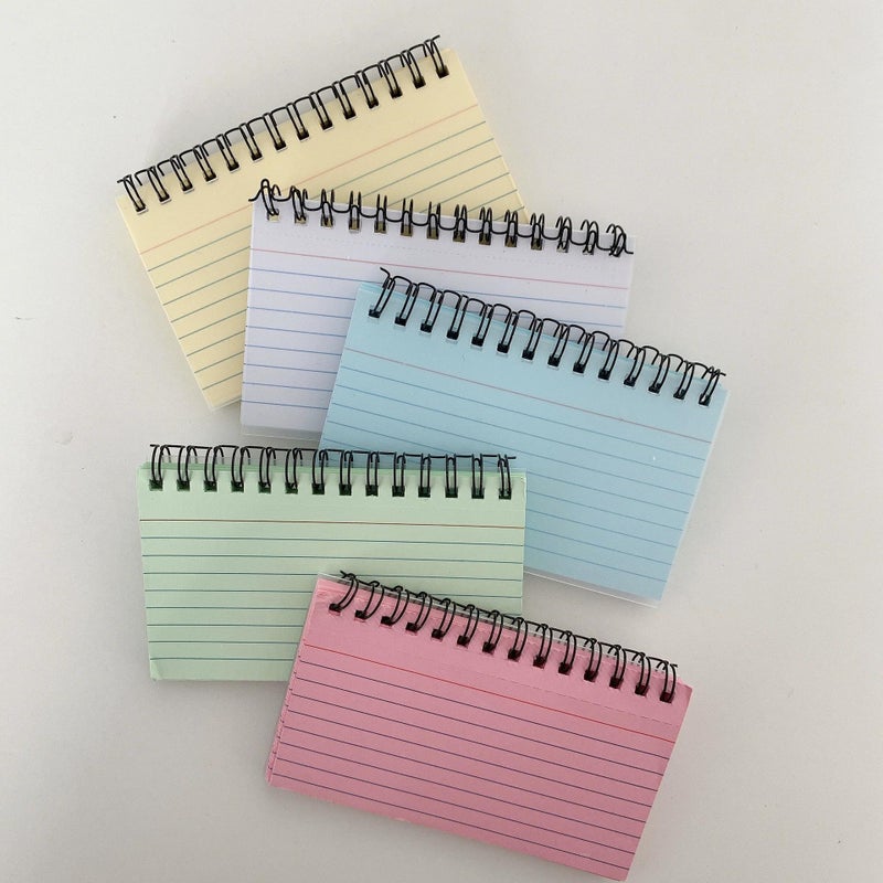 Minimalist Notebook 15x10cm Tear-Off Pages - Coil Binding Sticky Pad for School Office On-the-Go Use - Image 2