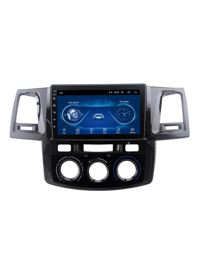 شاشة أندرويد لتويوتا فورتشنر 2008 2009 2010 2011 2012 2013 2014 2015 2 جيجابايت رام 32 جيجابايت روم تدعم أبل كاربلاي أندرويد أوتو لاسلكية QLED شاشة تعمل باللمس 9 بوصة مع كاميرا احتياطية متضمنة - Image 1