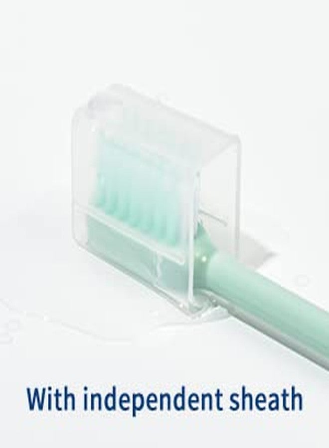 Y-Kelin 4 Pcs U-Shaped Orthodontic Toothbrush Soft Bristle with 4 Toothbrush Head Cover for Orthodontic People Effective Cleaning Teeth - Image 4
