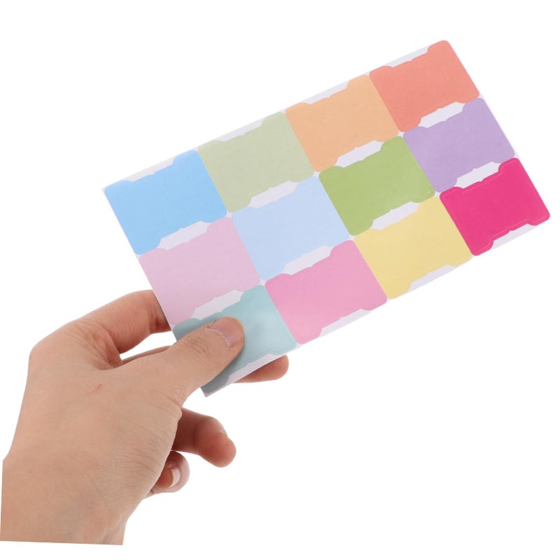5pcs Pastel Self Adhesive Book Dividers Writable Sticky Flags For Planner Labeling - Image 5
