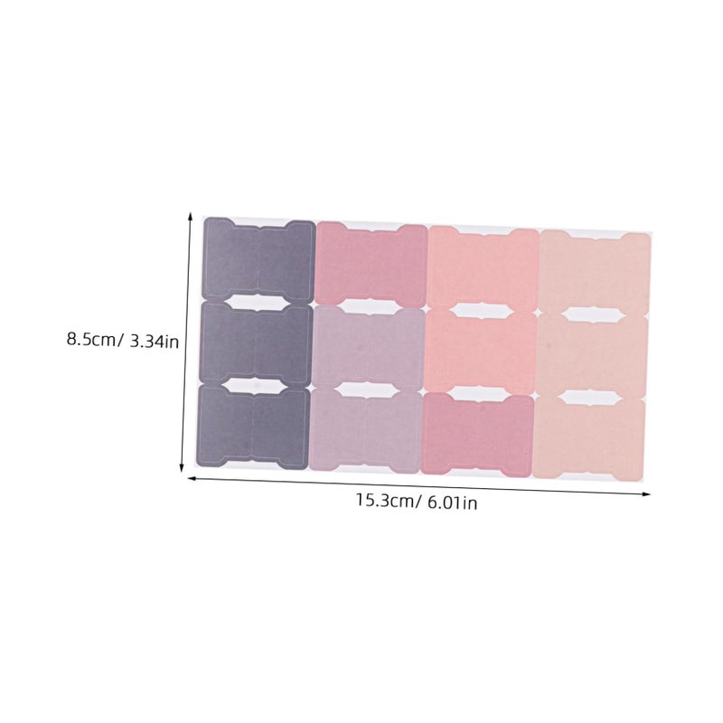 5pcs Pastel Self Adhesive Book Dividers Writable Sticky Flags For Planner Labeling - Image 3