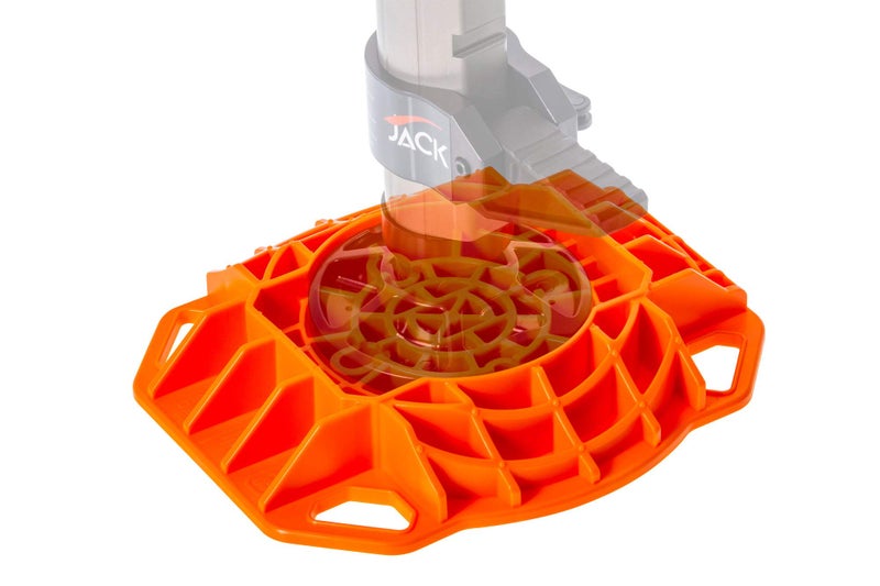 ARB 10100111 Jack Base 15400 lbs Load Capacity Hydraulic Heavy Duty Low Profile HighDensity Polyethylene Jack Base