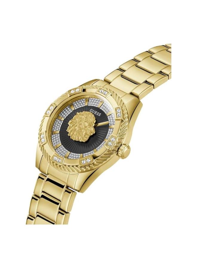 GUESS BEAST Recycled Steel 44 mm Analog Watch - Image 5