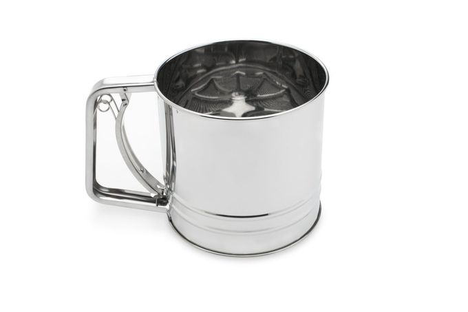 Fox Run Flour Sifter, Stainless Steel, 4-Cup - Image 1