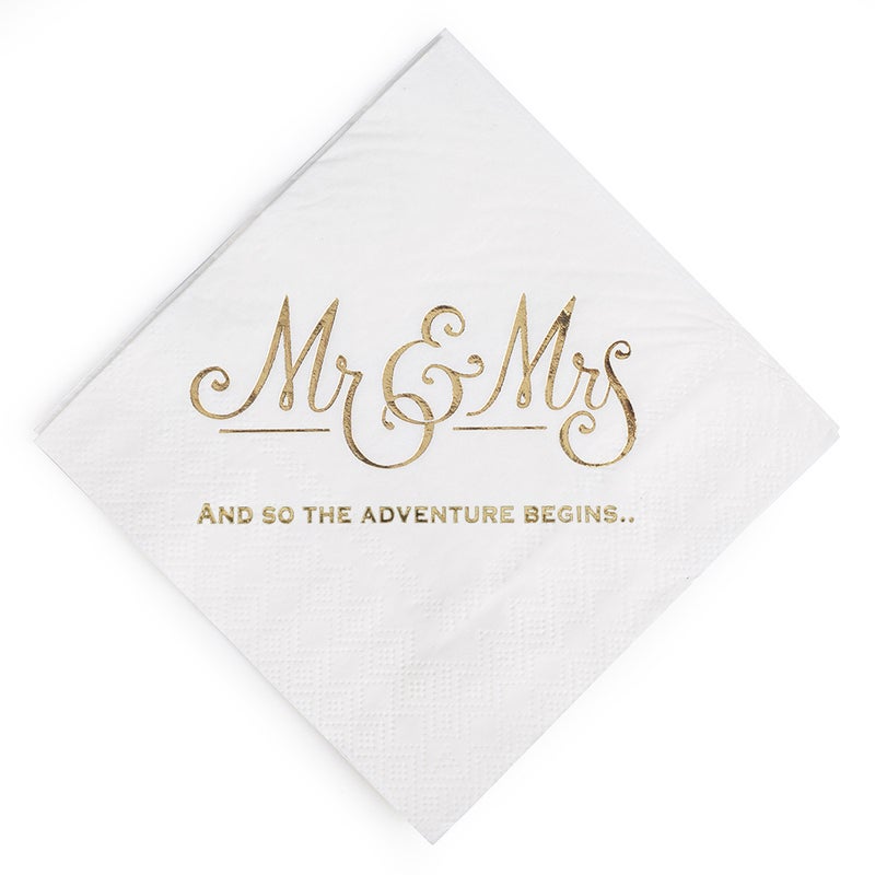 New Selling 100 Piapers Bronzing Disposable Napkins Birthday Party Tissue For - Image 2