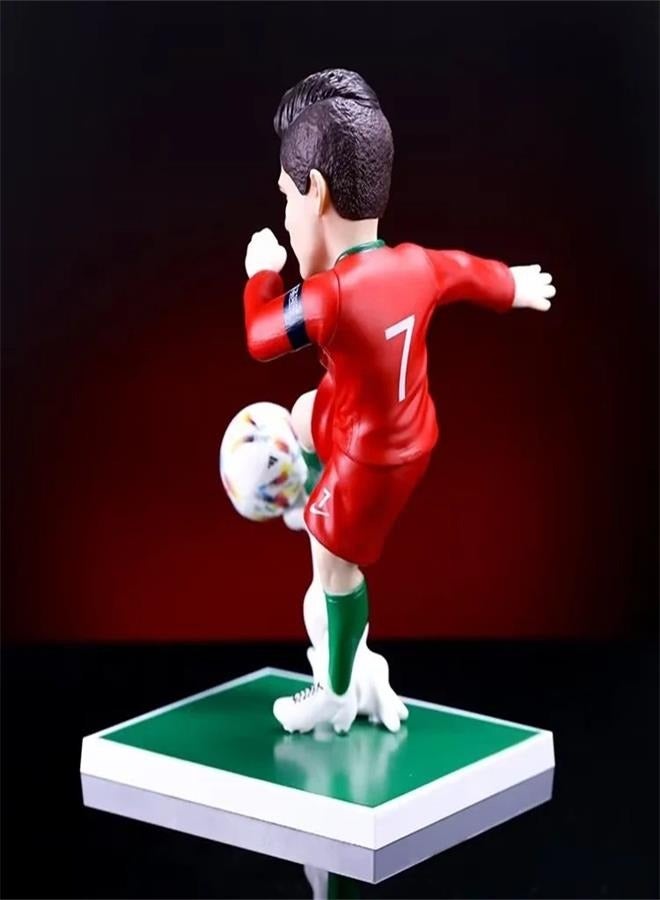 20cm High Football Star Cristiano Ronaldo World Cup Action Figure Collectible - Image 3