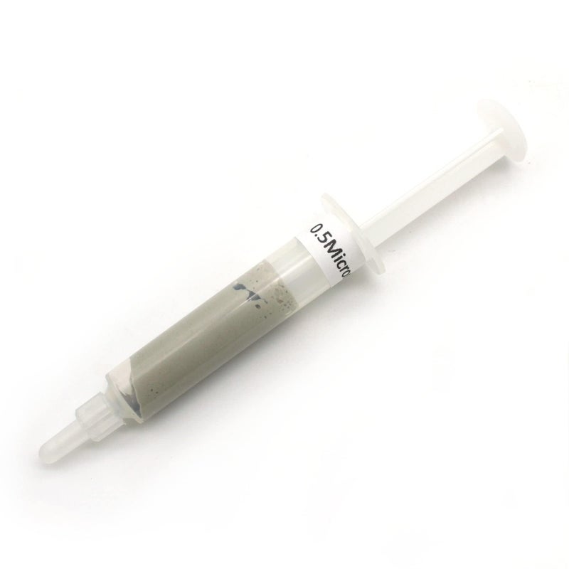 TEMO 0.5 Micron 30,000 Grit 5 Gram Diamond Lapping Paste Polishing Compound Syringe Final Finish for Jewelry, Metal, Ring, Gemstone, Glass, Coin - Image 1