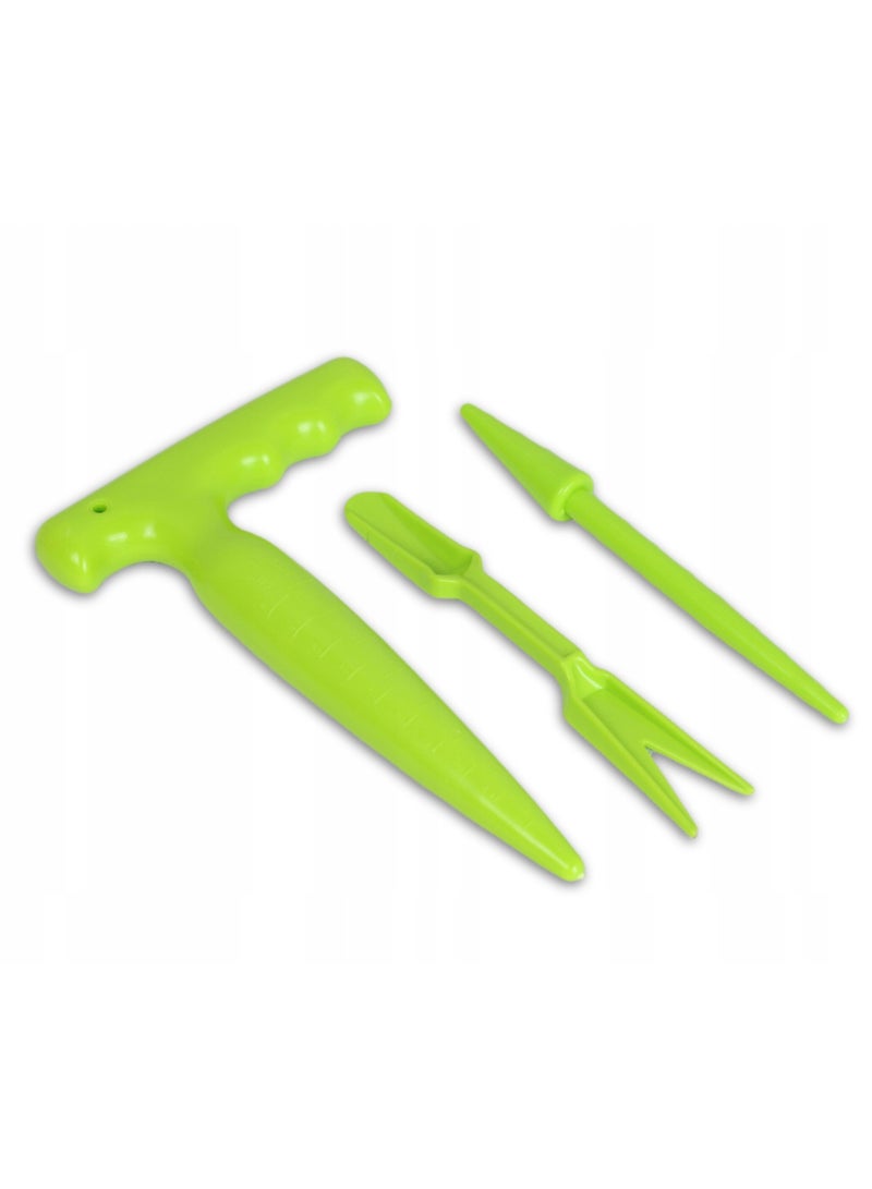 Gardening Seed Planter Tool Set, Green - Image 1