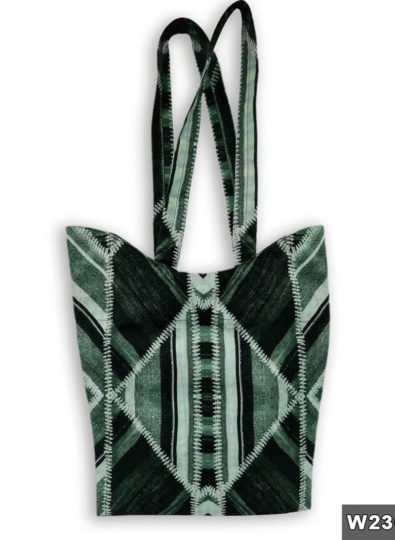 Gharibo Bags Casual Printed Satin Tote Bag  - Image 2