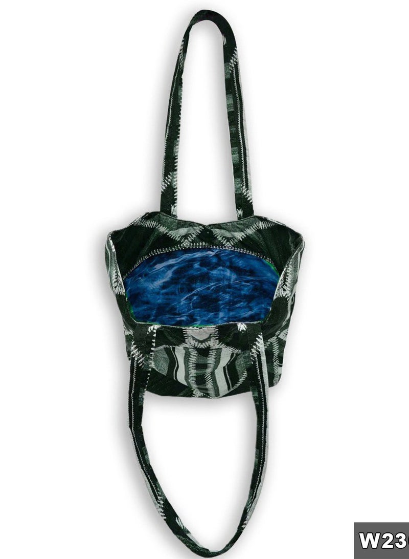 Gharibo Bags Casual Printed Satin Tote Bag  - Image 3