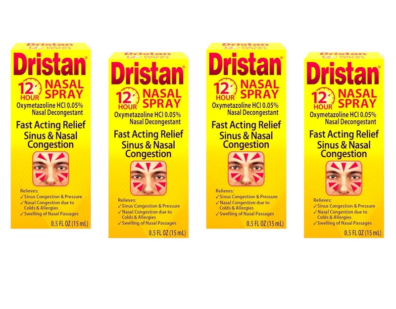 Dristan 12Hour Nasal Spray 050 oz Pack of 4 - Image 1