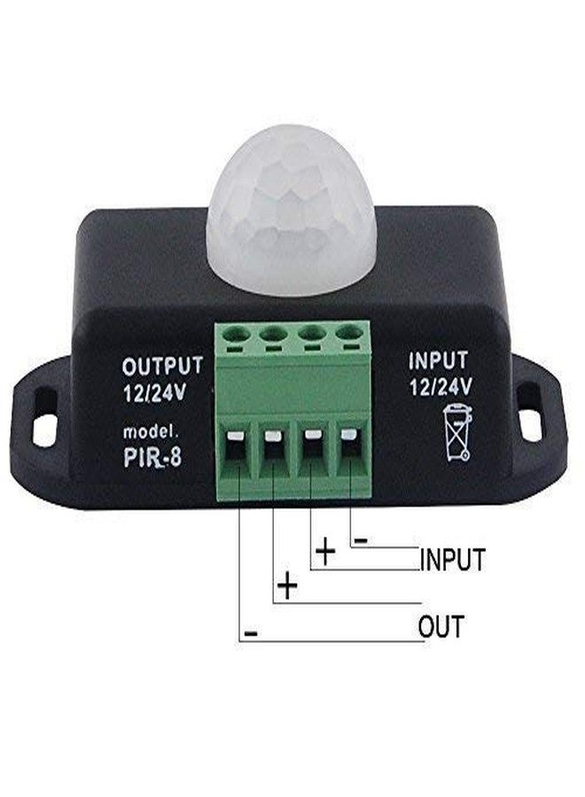 Quick Sense Motion Sensor Switch QS-WR05 | DC 12–24V PIR Infrared Detector | Automatic LED Light Controller for Wardrobe, Cabinet, Closet - Image 3