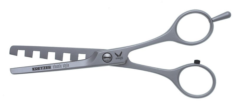 Kretzer Classic 55 Inch Hair TexturizingThinning Scissors 5 Teeth Removable Finger Rest 557614z05  Made in Germany