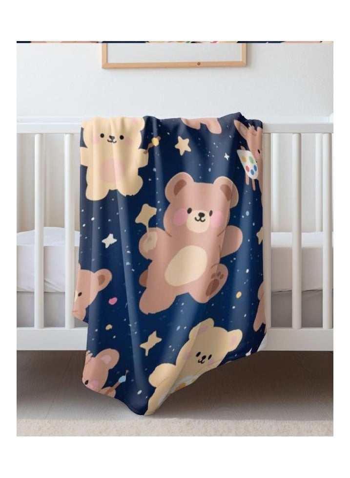 general Flannel thin blanket (warm and comfortable, suitable for sleep, gaming, dust removal and sandproof) 150cm*200cm - 124 - Image 5