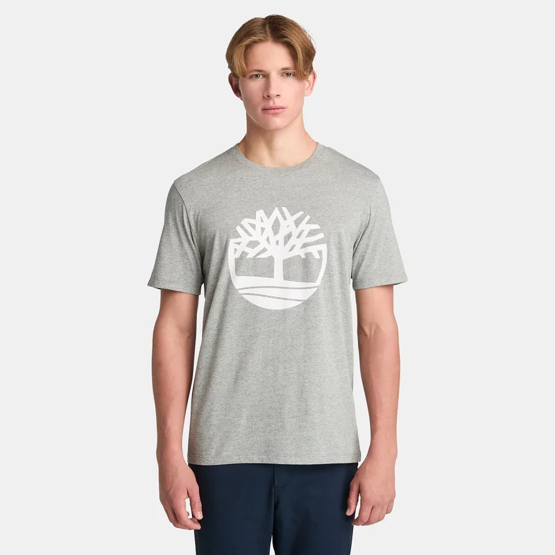 تمبرلاند Men's Stack Logo T-Shirt