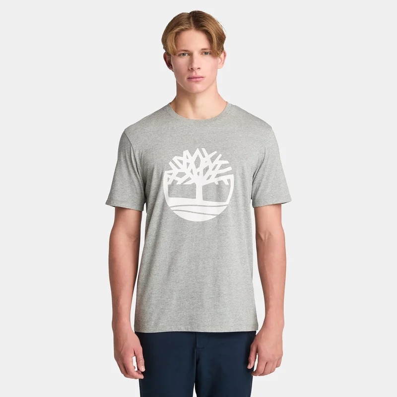 تمبرلاند Men's Stack Logo T-Shirt