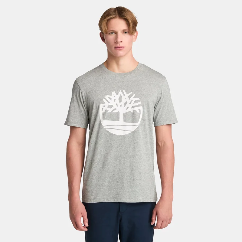 تمبرلاند Men's Stack Logo T-Shirt