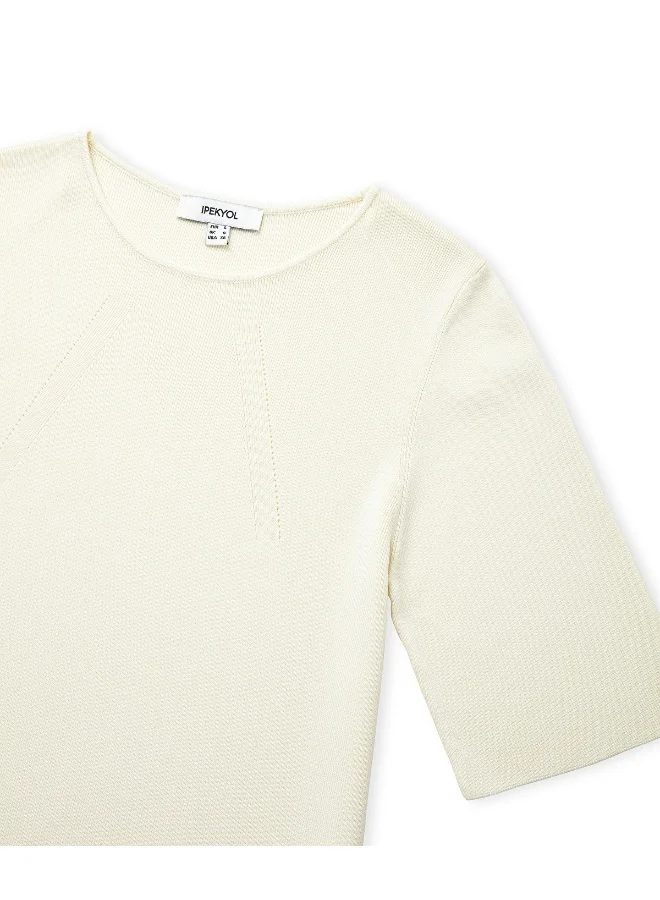 ابيكول Slim Fit Knit Top